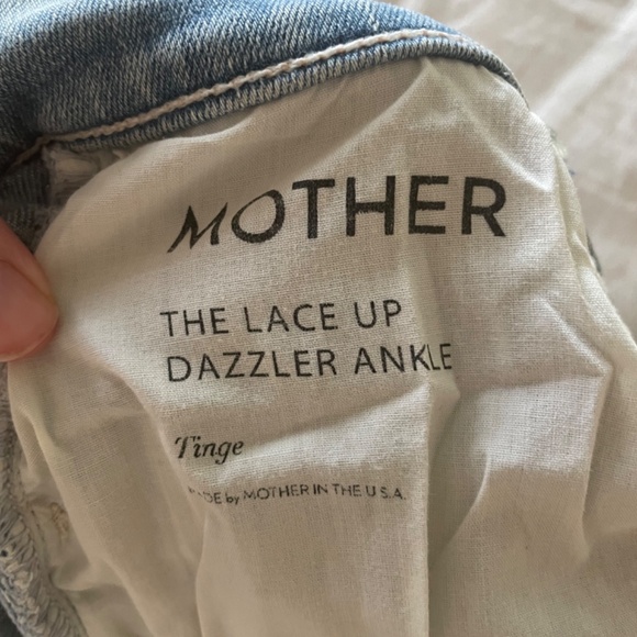 MOTHER Denim | Lace Up Dazzler Ankle - Picture 3 of 9